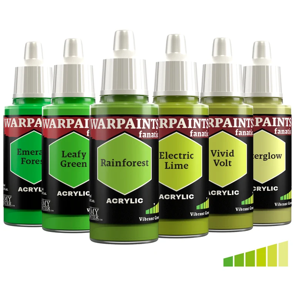 Warpaints Fanatic: Vibrant Greens Bundle