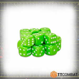 Lime Green D6 (20)
