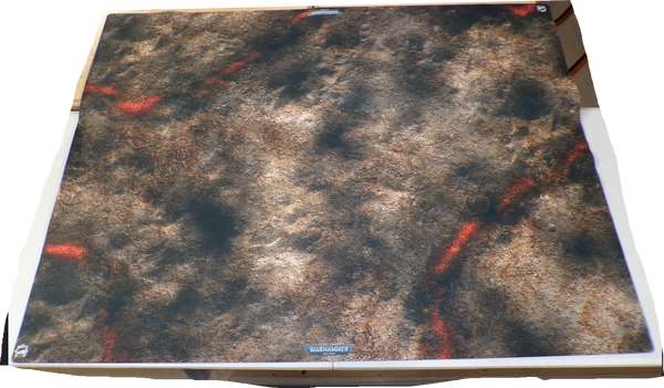 Warhammer 40K Events Battle Mat 60x44Inch - Lava
