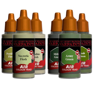Warpaint AIR - Deathly & Drab Green Bundle