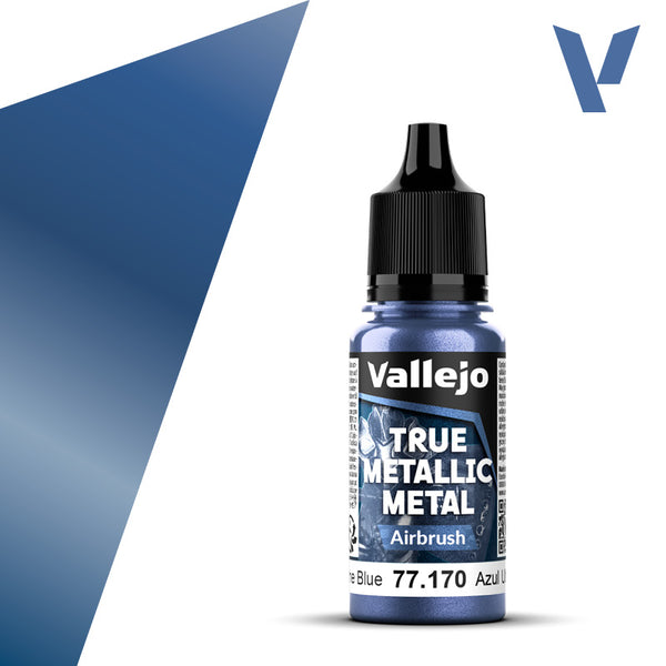 True Metallic Metal Airbrush Ultramarine Blue 18ml