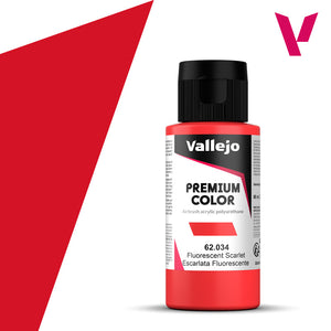 Premium Color Scarlet Flourescent 60ml