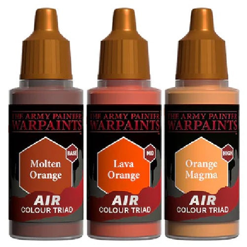 Warpaint Air Lava Orange Colour Triad