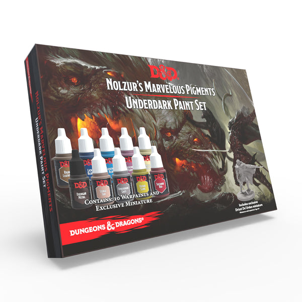 D&D: Nolzur's Marvelous Pigments Underdark Paint Set OOP (clearance aisle)