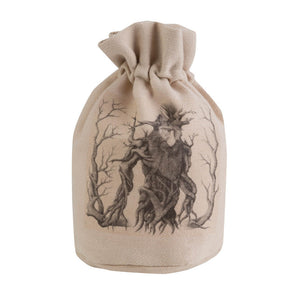 Forest Beige & Black Dice Pouch