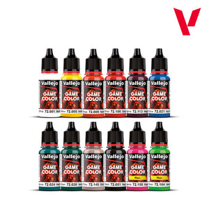 Game Color Sci-Fi Paint Set (x12)