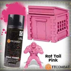 TTCombat Colour Spray Primer - Rat Tail Pink