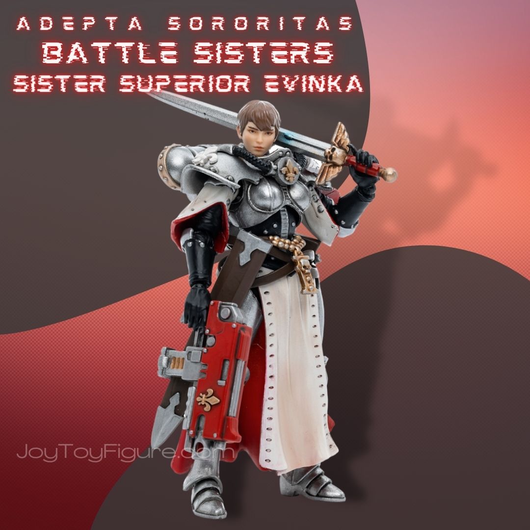 Warhammer 40k Adepta Sororitas Battle Sisters Order of the Argent Shroud  Sister Irmengard (1/18 Scale)