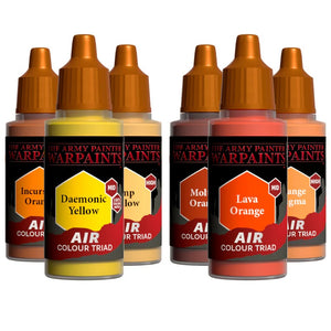 Warpaint AIR - Orange & Yellow Bundle