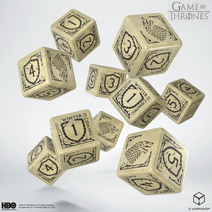 Game of Thrones. Stark 10x D6 Dice Set