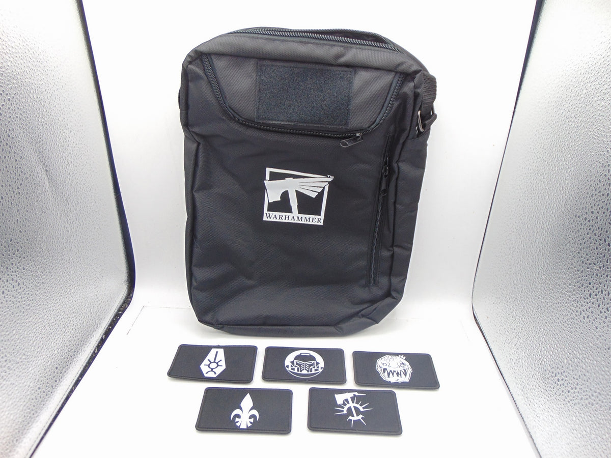 Warhammer Anniversary Messenger Bag with Patches The Troll Trader