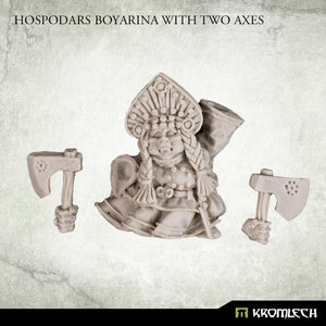Hospodars Boyarina with Two Axes (1)