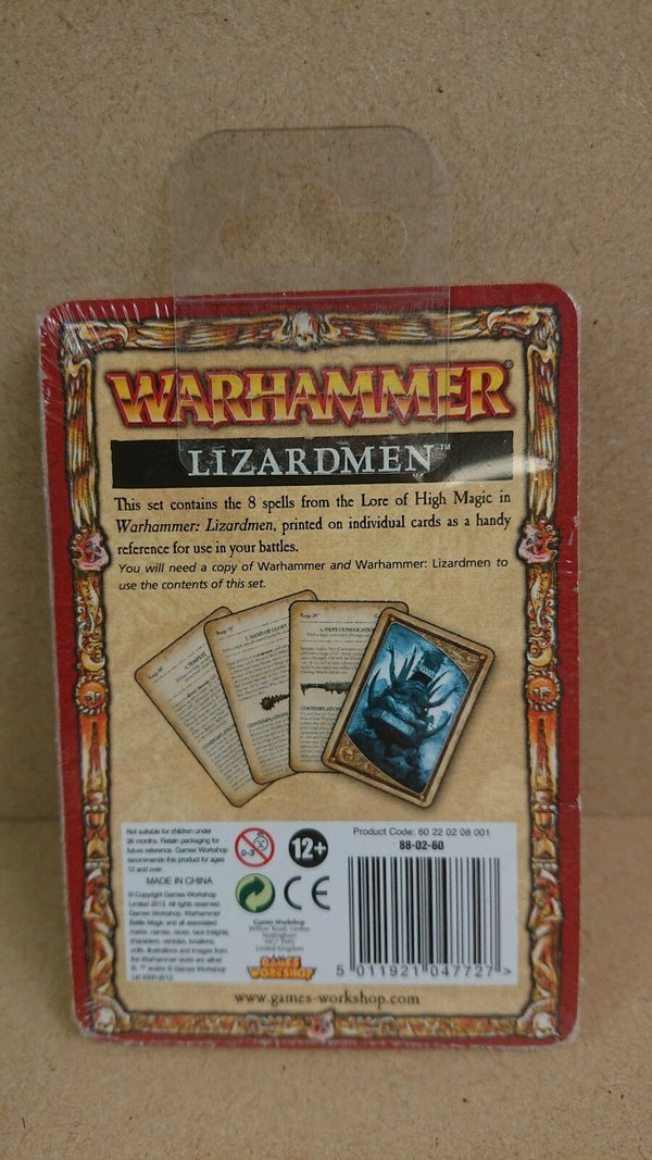 Fantasy Lizardmen Battle Magic Cards