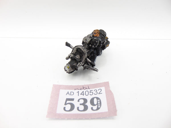 Space Marine on bike