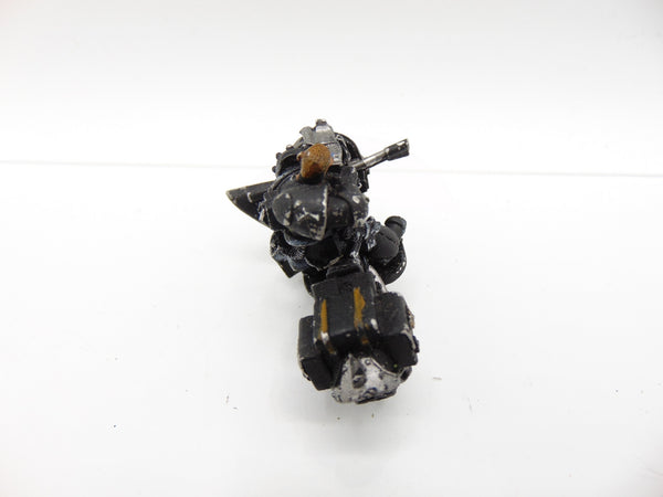 Space Marine on bike