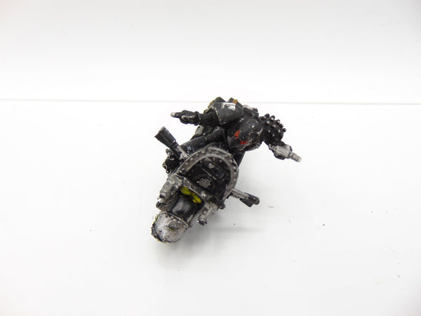 Space Marine on Bike