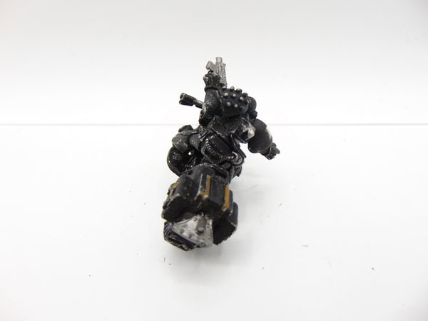 Space Marine on Bike