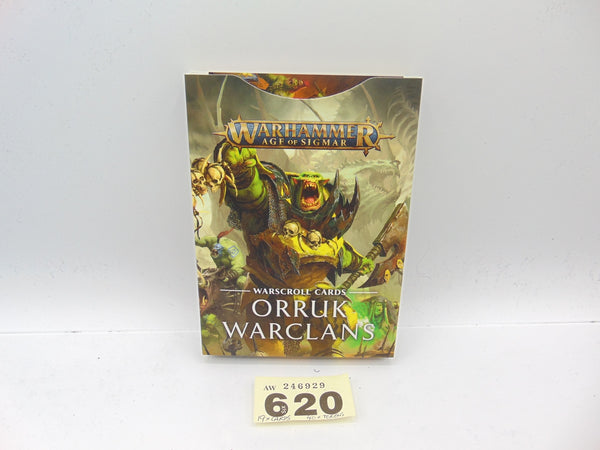 Warscroll Cards Orruks Warclans