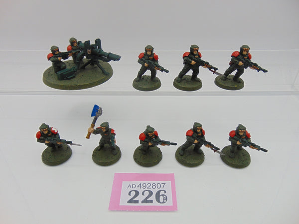 Cadian Guardsmen & Heavy Weapon Squad