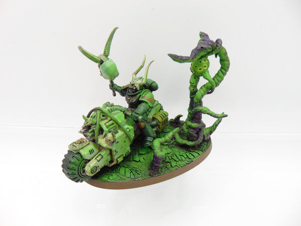 Nurgle Champion on Bike Conversion