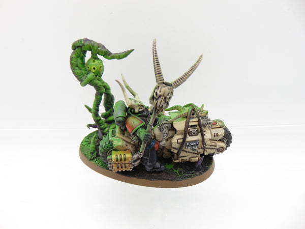 Nurgle Champion on Bike Conversion