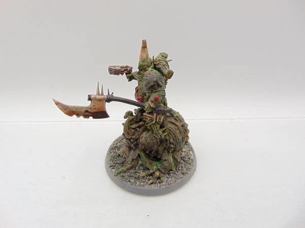 Converted Champion on Beast of Nurgle