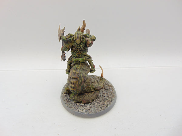 Converted Champion on Beast of Nurgle