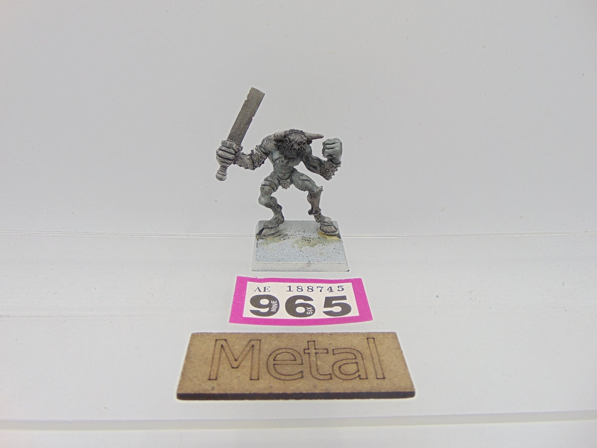 1993 CHAOS BEASTMAN Citadel Warhammer Fantasy Battle Bestigor métal