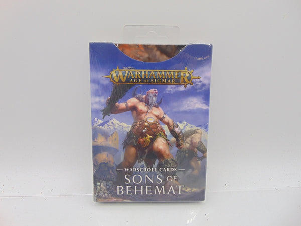 Warscroll Cards Sons of Behemat
