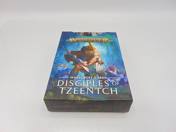 Warscroll Cards Disciples of Tzeentch