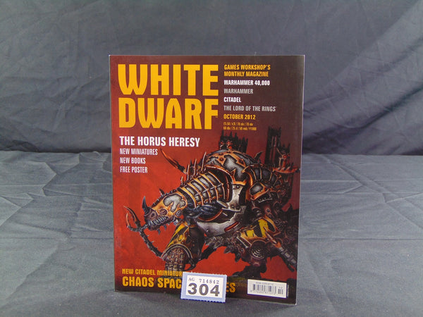 White Dwarf Issue October 2012