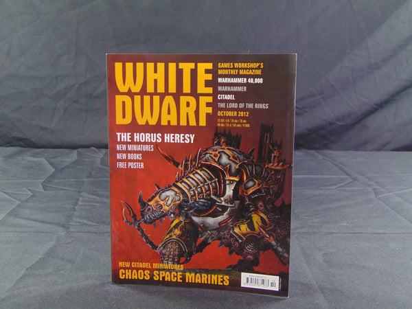 White Dwarf Issue October 2012