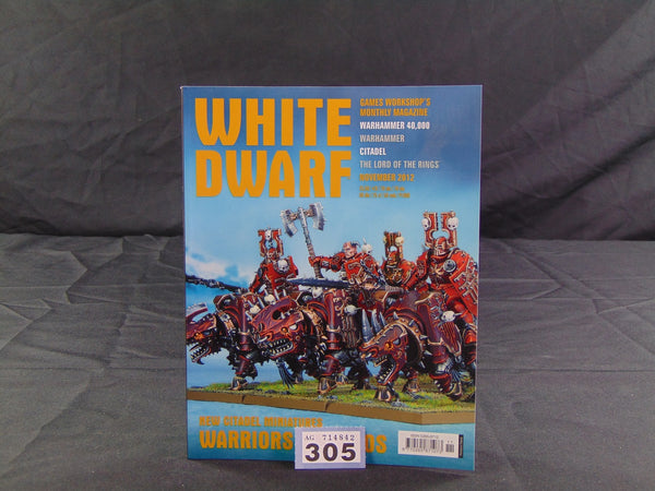 White Dwarf Issue November 2012