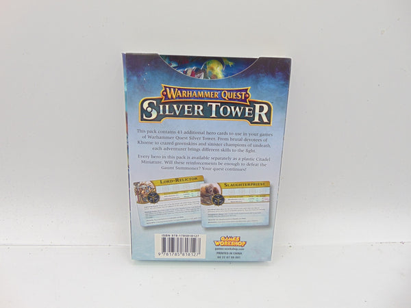 Warhammer Quest Silver Tower Hero Cards