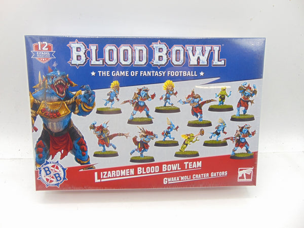 Lizardmen Blood Bowl Team – Gwaka'moli Crater Gators