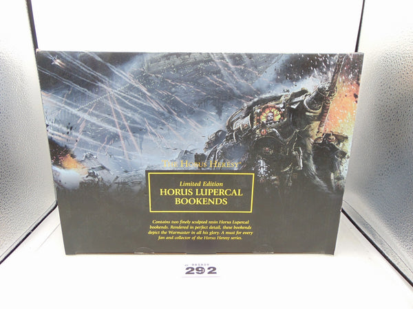Limited Edition Horus Heresy Horus Lupercal Bookends
