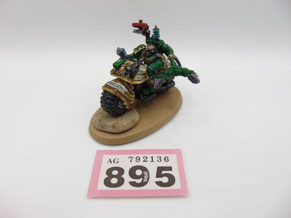 Techmarine on bike