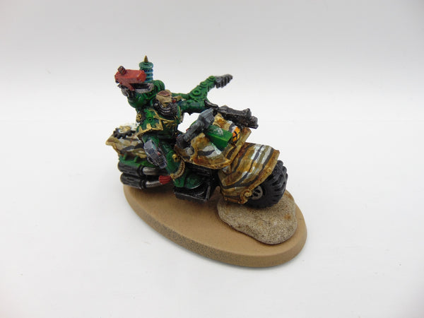 Techmarine on bike