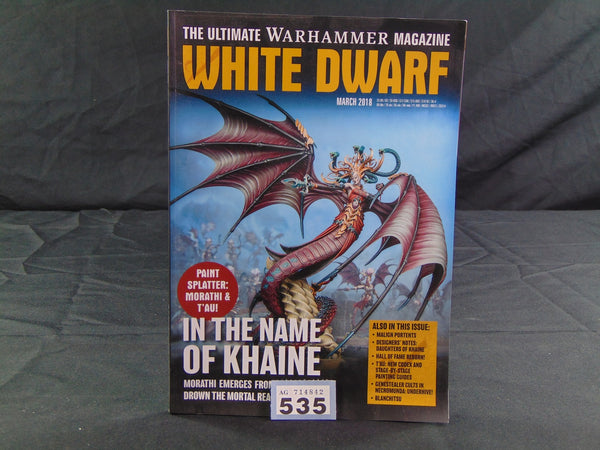 White Dwarf Issue March 2018