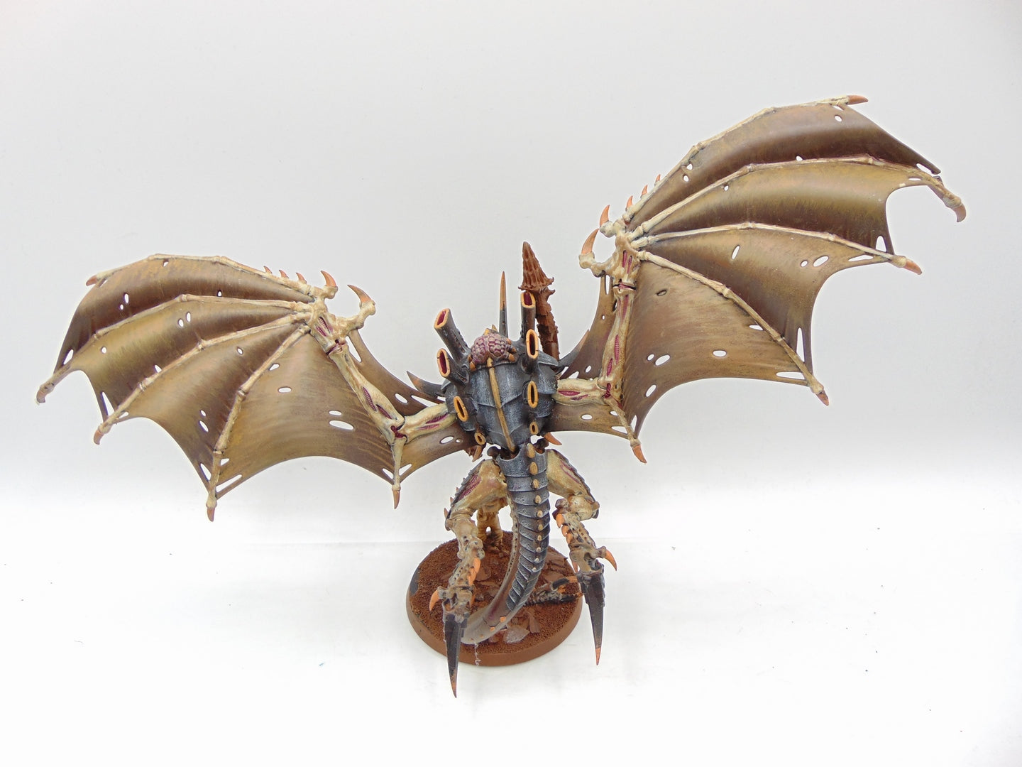 Warhammer 40k Army Tyranids Winged Hive Tyrant Painted 