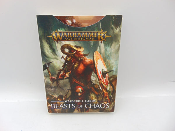 Warscroll Cards Beasts of Chaos