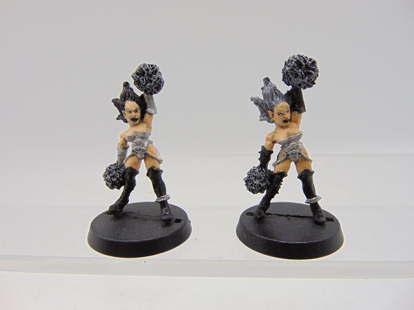 Blood Bowl Dark Elf Cheerleaders