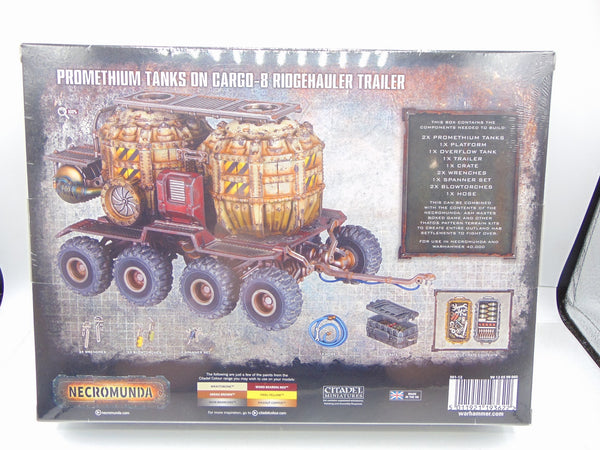 Promethium Tanks on Cargo-8 Ridgehauler Trailer