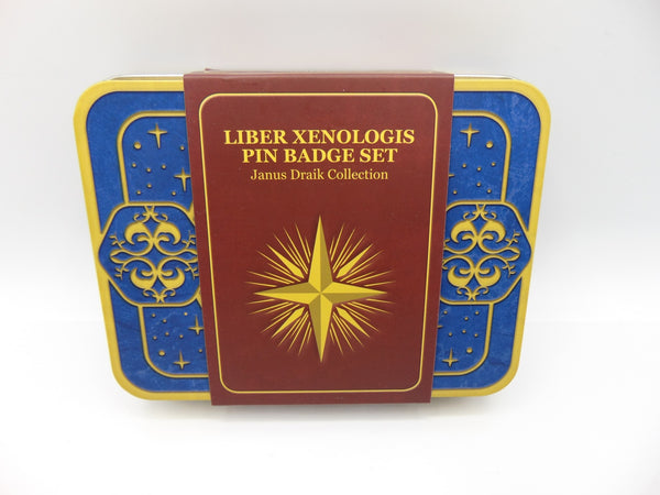 Games Workshop Black Library Liber Xenologis Pin Badge Set Badges