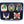 Games Workshop Black Library Liber Xenologis Pin Badge Set Badges
