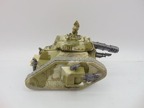 Knight Commander Pask in Leman Russ Battle Tank