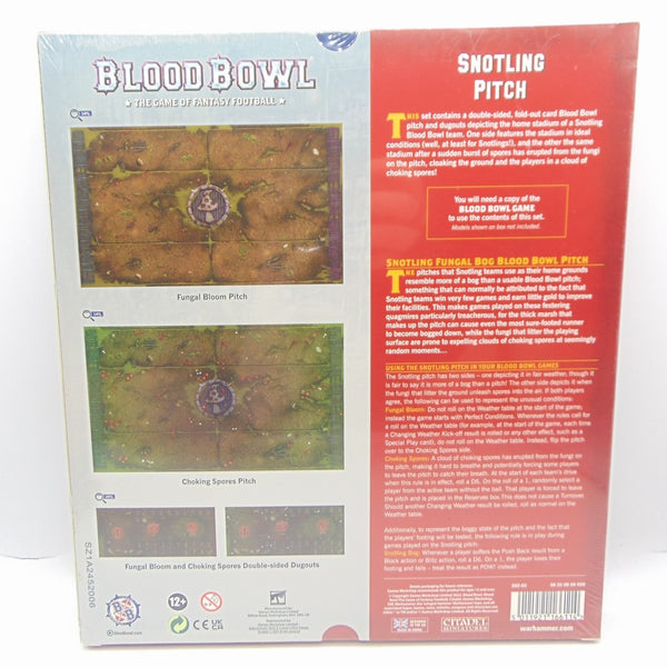 Blood Bowl Snotling Pitch – Double-sided Pitch and Dugouts Set