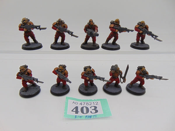 Renegade Militia Guardsmen Squad