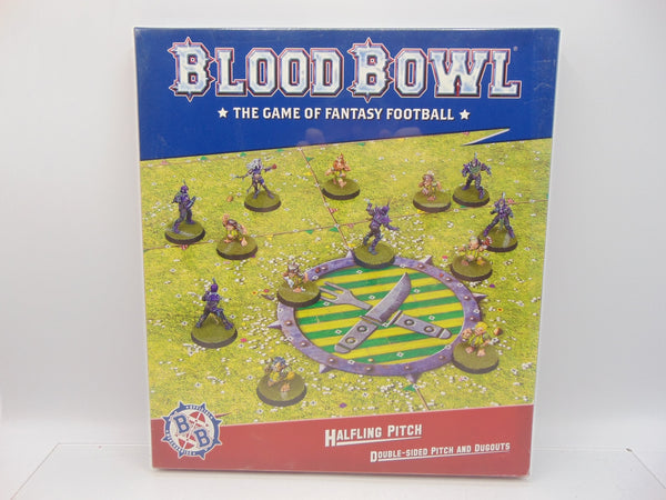Blood Bowl Halfling Pitch – Double-sided Pitch and Dugouts Set