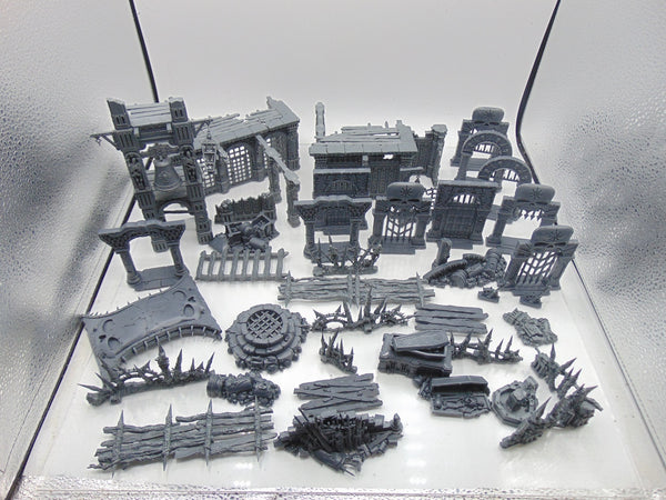 Warcry Scenery with Catacombs pieces